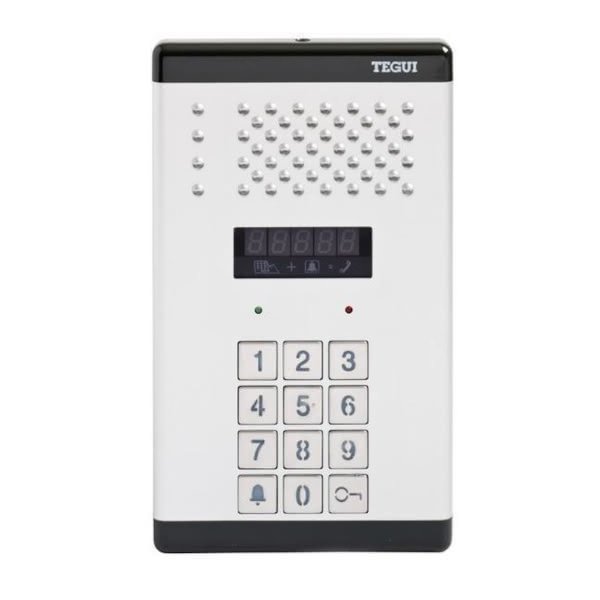 Placa de exterior de portero Serie 300 de Tegui