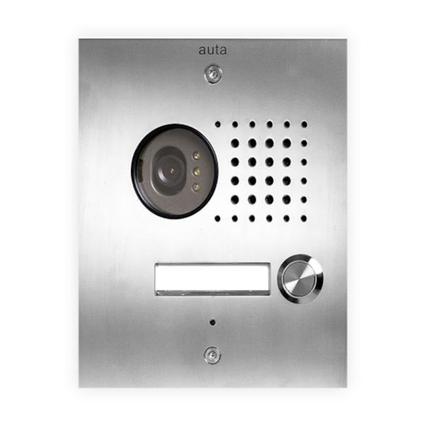 Placa de exterior de videoportero Inox de Auta