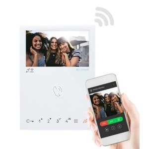 Monitor de videoportero Mini Wi-Fi de Comelit