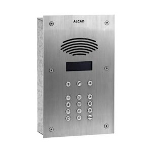 Placa de exterior de portero antivandalismo de Alcad