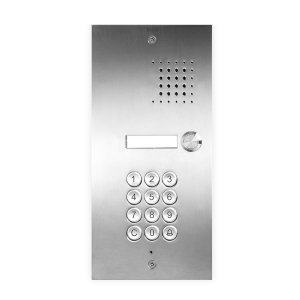 Placa de exterior de videoportero Inox para edificios de Auta