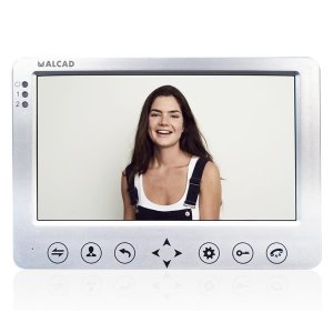 Monitor de videoportero de 4 hilos de 7" de Alcad
