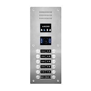Placa de exterior de videoportero iVandal de Alcad